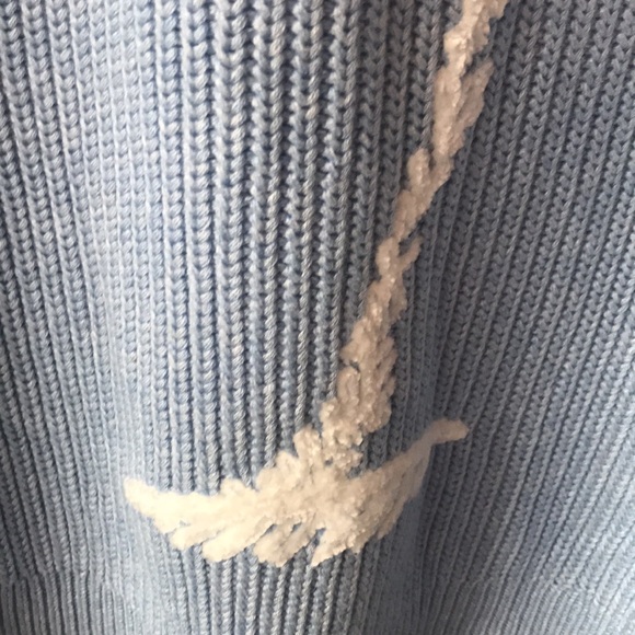 Tommy Bahama embroidered velvet palm tree cotton jumper - Picture 4 of 5